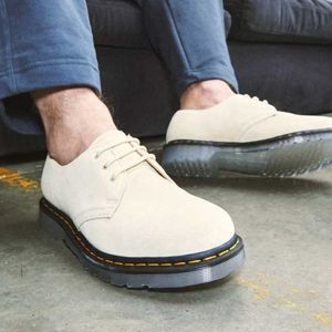 New DR. MARTENS 1461 ICED SUEDE OXFORDS